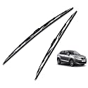 Euro Care Metal Type Wiper Blade Compatibility with Maruti Suzuki Baleno Windshield Car Wiper Blade Size D-21,P-18