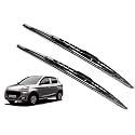 Euro Care Metal Type Wiper Blade Compatibility with Maruti Alto (Model - 2022-Till Date) Windshield Car Wiper Blade Size D-22,P-13