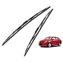 Euro Care Metal Type Wiper Blade Compatibility with Maruti Suzuki Swift Dzire 2017 (Model : 2017-Till Date) Windshield Car Wiper Blade Size D-21,P-19