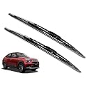 Euro Care Metal Type Wiper Blade Compatibility with Citroen Basalt Windshield Car Wiper Blade Size D-21,P-14