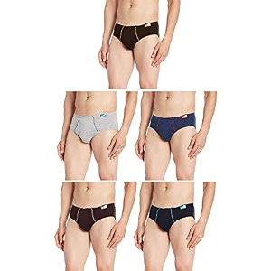 Euro Regular Cotton Plain Multicolor Briefs -