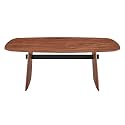 Euro Style Folke 79 Inch Walnut Dining