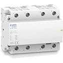 EuroControls Euro Modular Power Contactor ECMC Series - Volts 230 AC - Copper coil heavy duty - Low switching noise - Din mounting compact size - fits in MCB Distribution box (100A 4NO 4Pole 230v)