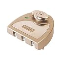 Europa Parma Main Door Lock V321SN with 3 Vertical Interlocking Dead Bolts (Satin Nickel), Multicolour