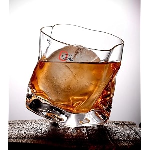 european premium stylish crystal clear whiskey glasses set of 6 310ml transparent unique glass for drink lovers