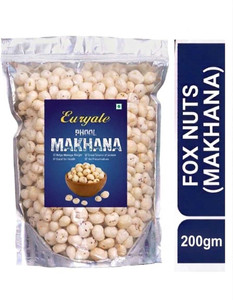 euryale natural high protein makhana lotus seeds200 fox nut 1 x 200 g