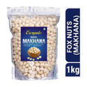 euryale Natural High Protein Makhana Lotus Seeds(1 KG) Fox Nut (1 x 1 kg)
