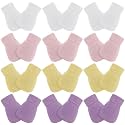 Eurzom 12 Pairs Baby Preemie Mittens Gloves