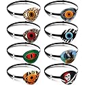 Eurzom 8 Pcs Kids Eye Patches, Adjustable Reusable, Assorted,Animal Style