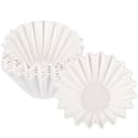 EUSOAR Drip Coffee Filter, 1-2 Cup Pack of 100 Mini Size Disposable White Unbleached Replacement Basket Coffee Filters Paper Sheets, for Home Commercial Dripper Pour Over and Drip Coffee Makers