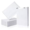 EUSOAR Kraft Paper Kitchen Bags, 100pcs 6.3"x10.3"x1.6" Inches Aluminum Foil Lunch Bag, Oilproof Burger Bags, Good for BBQ, Cookie, Popcorn Bag