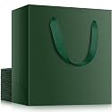 EUSOAR Paper Gift Bags, 20pcs 12.5"x4.5"x11" Green Kraft Gift Wrap Bags with Handles, Merchandise Retail Paper Shopping Wrapping Bags for Business, Craft Grocery, Boutique, Party Favor, Wedding