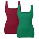 EUYZOU Women's Tummy Control Shapewear Tank Tops Seamless Square Neck Compression Tops Slimming Body Shaper Camisole