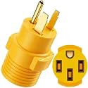 EV Charger Adapter NEMA 6-50P to 14-50R 3-Prong 240/250V Welder Welding Male Plug to EV Level 2 Charging Adaptor - 32Amp Max for Tesla & Other EVs - Not for Household / RV Use