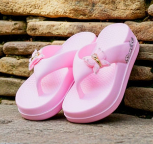 Eva butterfly Women Flip Flops