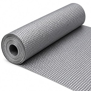 eva pvc multipurpose shelf mat roll 45 x 100 cm grey