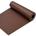 EVA PVC Multipurpose Shelf Mat Roll, 45 x 150 cm, Brown