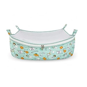 evafly baby car cradle swing for 0-18 months for travel cradle swing with adjustable safety belt amp hangers easy installation comfortable baby swing support - cradle only - green