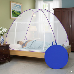 evafly mosquito net for single bed foldable 30gsm strong machhardani65x4 feet polyester washable adults mosquito net