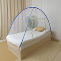Evafly Ovel Shape Machardani For Single Bed Polyester Washable Adults Mosquito Net