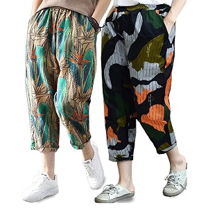 Capris for Women Pack of 2 Pcs