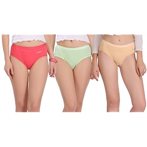 eve39s beauty multicolour hipster panties-pack of 3