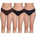 Eve's Beauty Women's Hipster Cotton Panties - Pack of 3