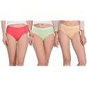 Eve's Beauty Multicolour Hipster Panties-Pack of 3