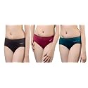 Eve's Beauty Multicolour Hipster Panties-Pack of 3
