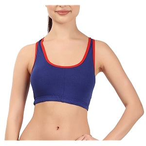 Eves Beauty Womens Racerback Sports Bra Padded