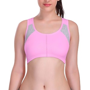 Eves Beauty Womens Cotton Padded Wire Free
