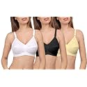 Eve39s Beauty Womens Full Coverage Multicolor Bra-Pack