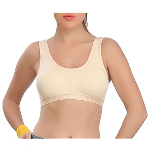 Eves Beauty Womens White and Beige Sports