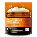Eve Hansen Vitamin C Night Cream for Face & Neck, Brightening Night Repair Moisturizer for Mature, Dry Skin, Reduces the Look of Fine Lines & Wrinkles, Non-Greasy, Made in USA, 2 oz