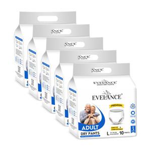 EVELANCE Large Adult Diaper Pants Premium