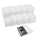 Evelots Cassette Tape Storage Cases, 2 Pack, Holds 50 Cases