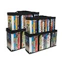 Evelots VHS Storage Bags, 4 Pack, Holds 60 VHS Tapes