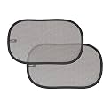 Evenflo Car Window Cling Shades, 2-Pack, Grey Chevron