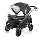 Evenflo Shyft Rideshare All-Terrain Performance Stroller Wagon (Sterling Black)