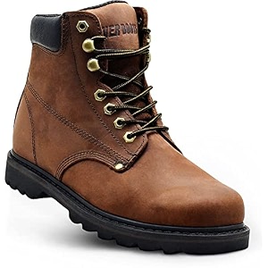 ever boots 34tank men39s soft toe oil full grain leather work boots construction rubber sole