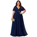 Ever-Pretty Plus Women39s Chiffon Plus Size Formal