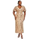 Ever-Pretty Plus Women39s Sequin Maxi Plus Size
