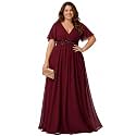 Ever-Pretty Plus Women39s Chiffon Plus Size Formal