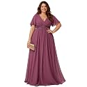 Ever-Pretty Plus Women39s Chiffon Plus Size Formal