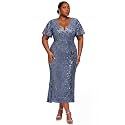 Ever-Pretty Plus Women39s Sequin Maxi Plus Size