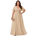 Ever-Pretty Plus Women39s Chiffon Plus Size Formal