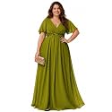 Ever-Pretty Plus Women39s Chiffon Plus Size Formal