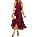 Ever-Pretty Women39s Halter Chiffon Midi Cocktail Wedding