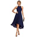 Ever-Pretty Women39s Halter Chiffon Midi Cocktail Wedding