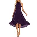 Ever-Pretty Women39s Halter Chiffon Midi Cocktail Wedding